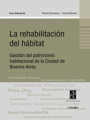 cover image of La rehabilitación del hábitat